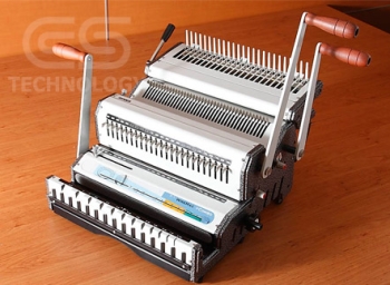 CSTek DMC-31R DuoMac Manual Plastic Comb & Wire Binding Machine