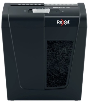 Rexel Secure S5 5 Sheet 80 gsm P-5 Low Noise Strip Cut Shredder
