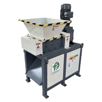 DMInteract DMFTS-300 3kW Double Shaft Plastic Recycling Shredder Granulator Machine